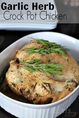 Garlic Herb Crock Pot Chicken 5