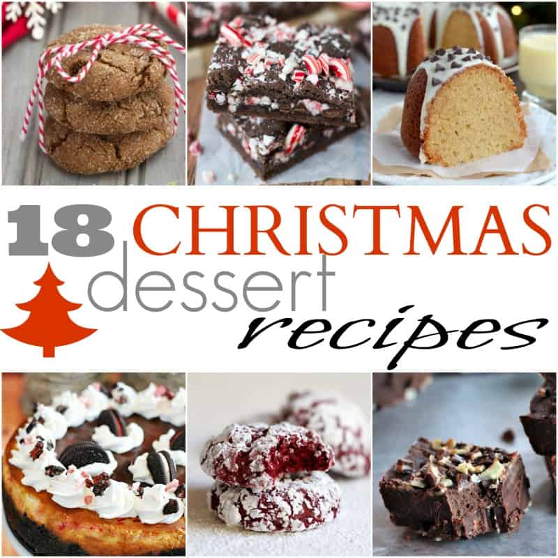 18 Easy Christmas Dessert Recipes 18 Easy Christmas