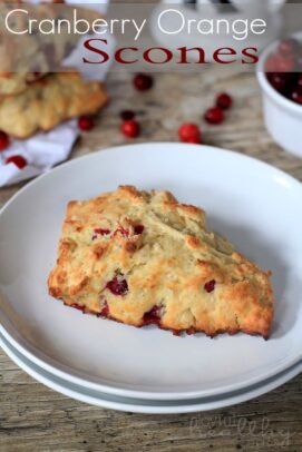 Cranberry Orange Scones Recipe