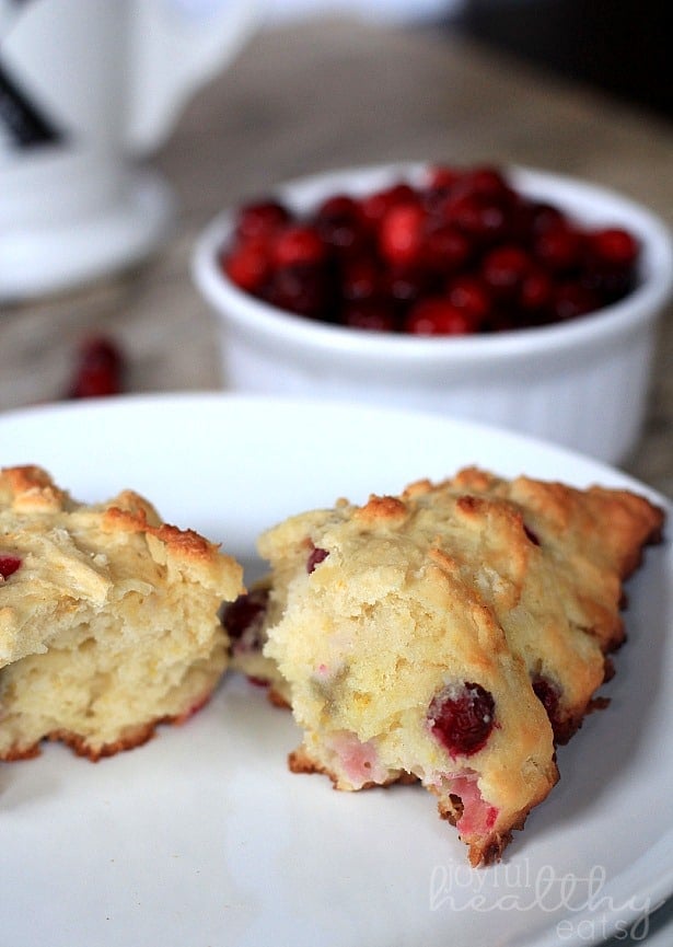 Homemade Cranberry Orange Scones Recipe