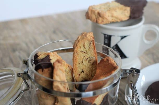 Dark Chocolate Almond Biscotti 3