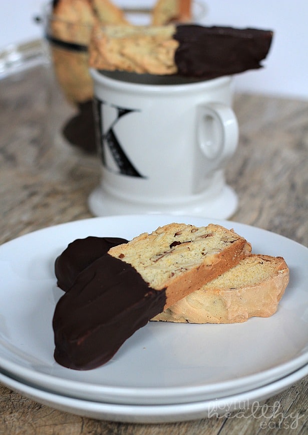 Dark Chocolate Almond Biscotti 4