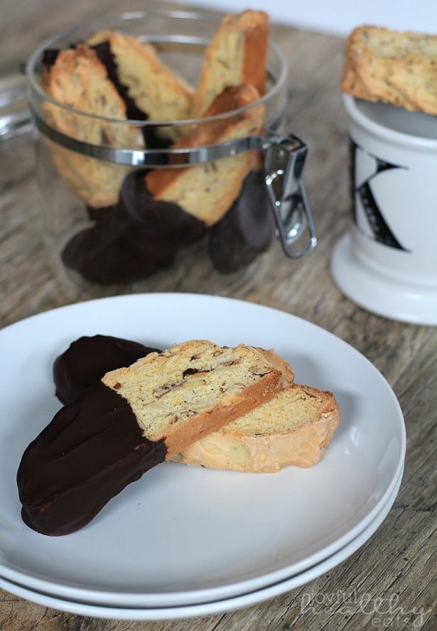 Dark Chocolate Almond Biscotti 5