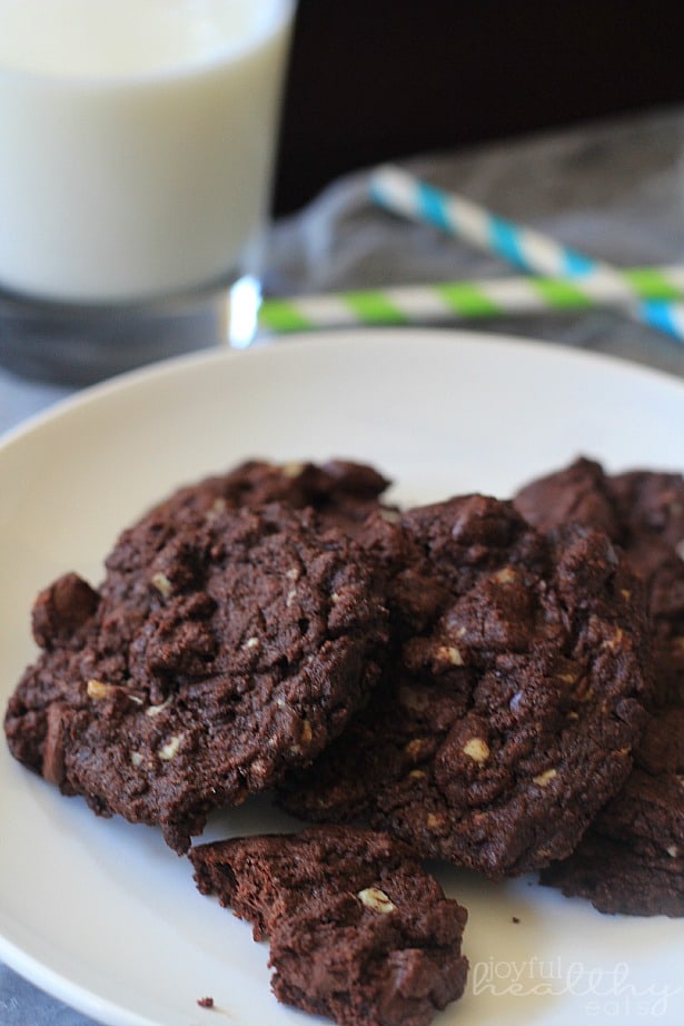 Mint Dark Chocolate Chip Cookies 3