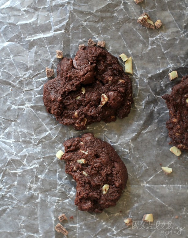 Mint Dark Chocolate Chip Cookies 6