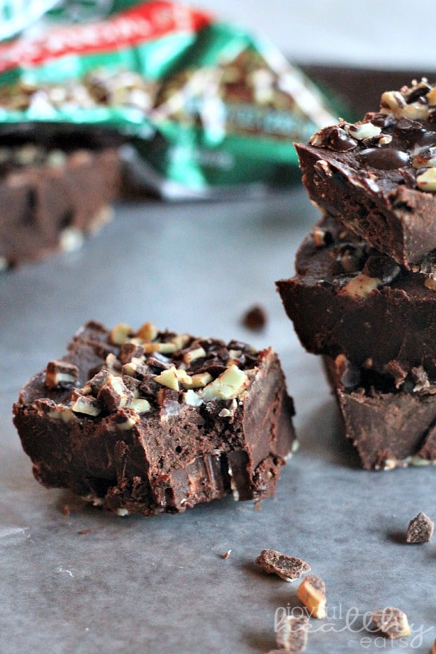 Mint Dark Chocolate Fudge 4