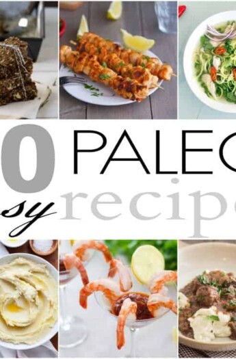 10 Easy Paleo Recipes #paleo #cleaneating #nograins #nodairy #recipes