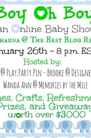 Online Baby Shower & Giveaway