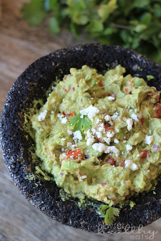 Spicy Roasted Tomato Guacamole 2