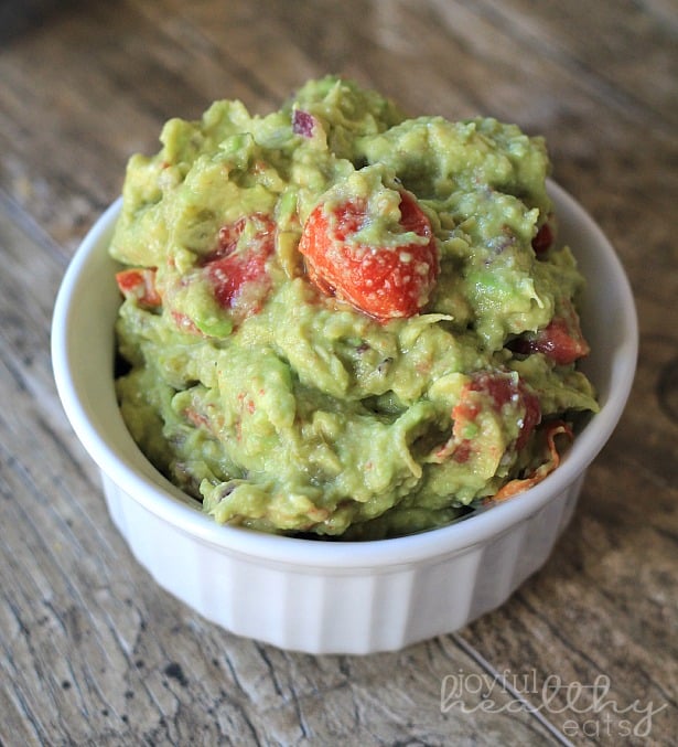 Spicy Roasted Tomato Guacamole 6