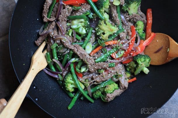 Steak and Vegetable Stir fry | Paleo 1