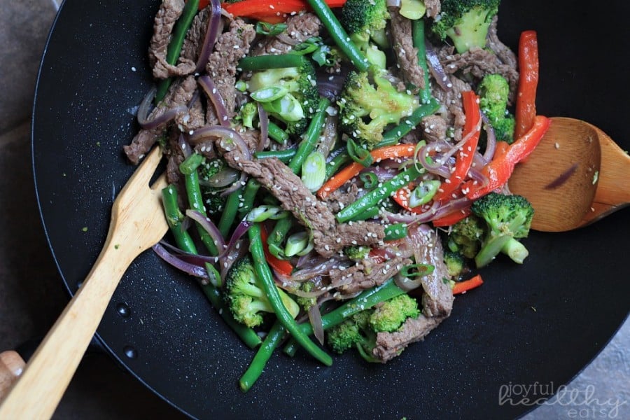Steak and Vegetable Stir fry | Paleo Recipes| Clean Eating