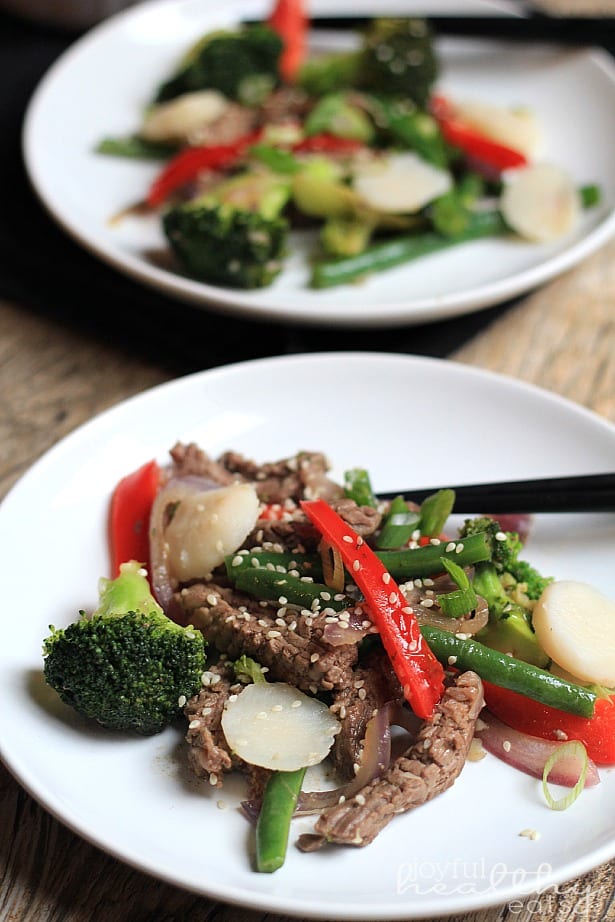 Steak and Vegetable Stir fry Paleo 2