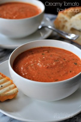 Creamy Tomato Basil Soup 2