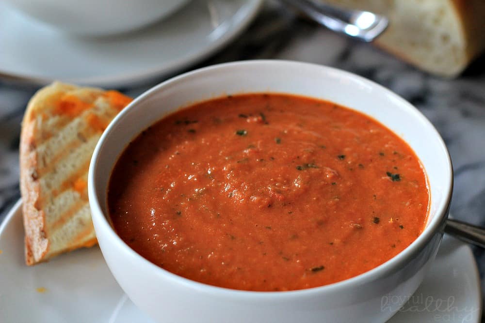 Creamy Tomato Basil Soup | How To Make The Best Tomato Soup