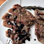 New York Strip Steak with Balsamic Reduction 3