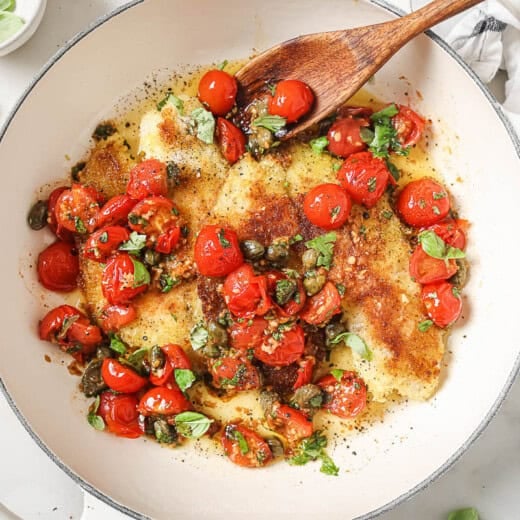 Landscape photo for panko crusted tilapia.