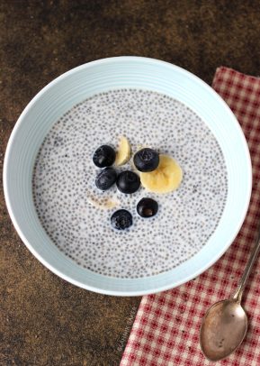 Blueberry Almond Chia Pudding Image