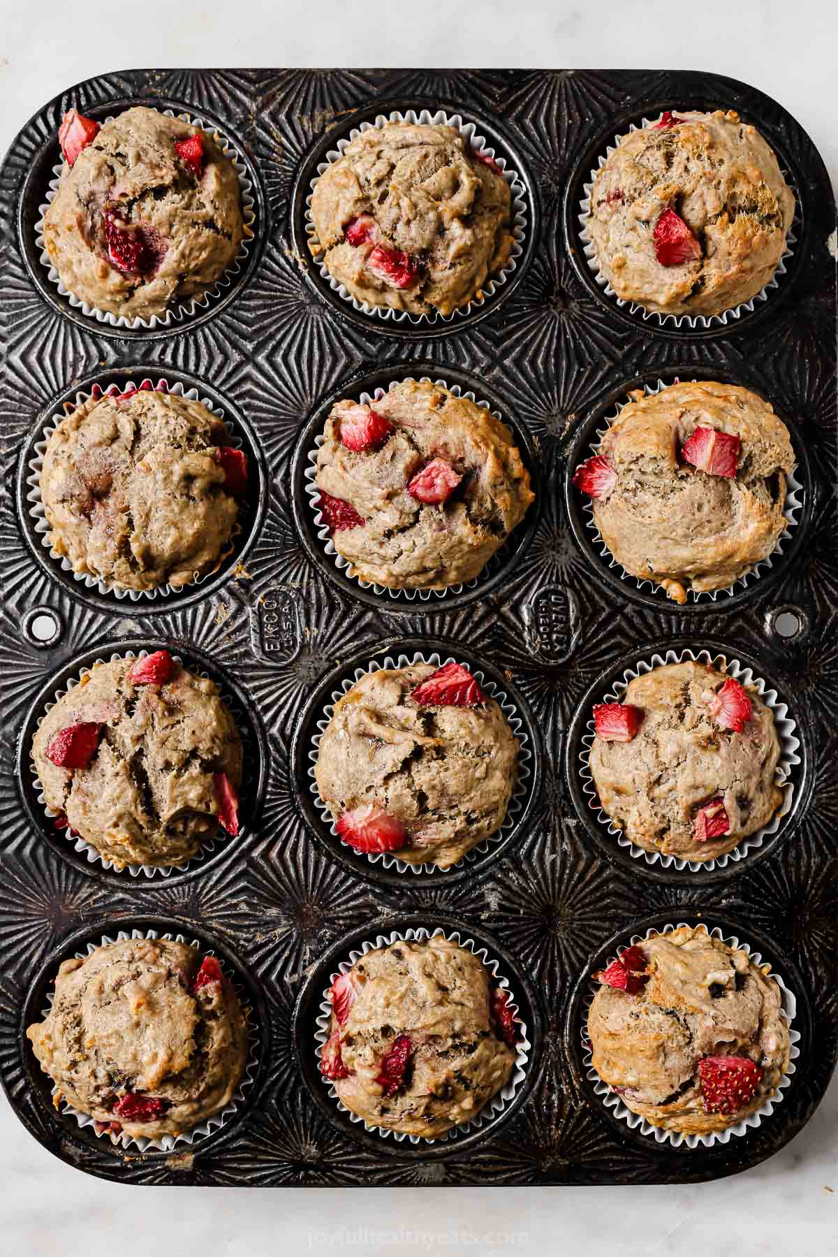 Baked ،ins in the ،in pan.  