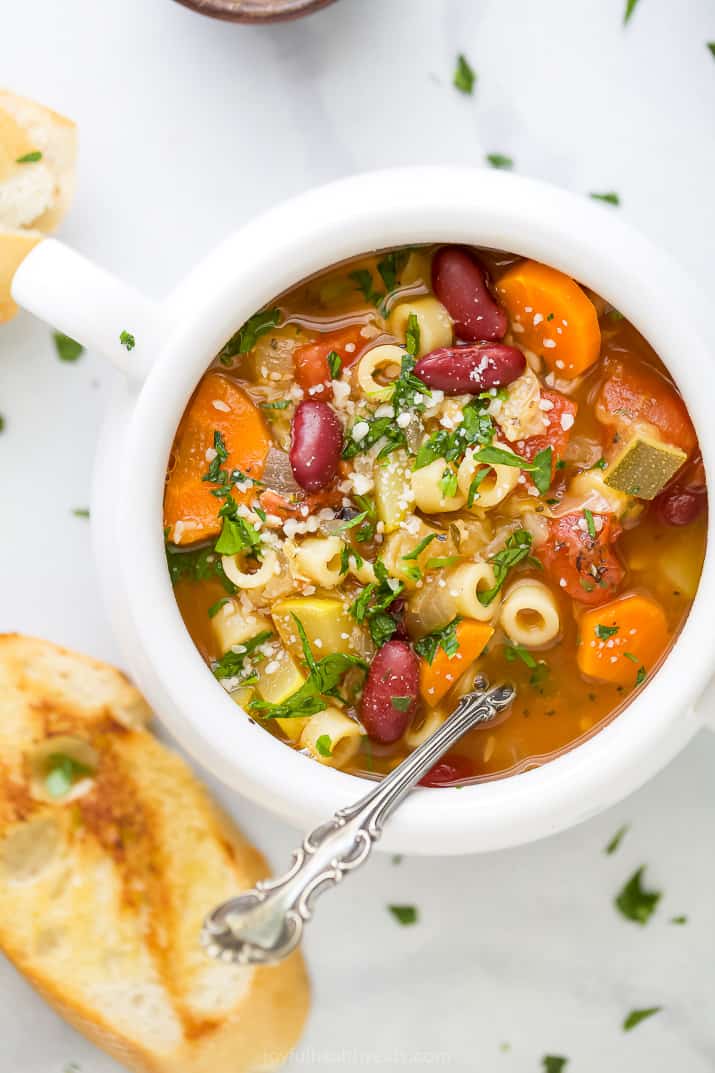 Minestrone Soup - mysavoryspoon