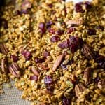 Imagen de Granola casera con especias de calabaza