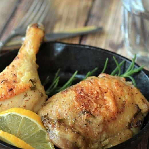 Lemon Rosemary Baked Chicken_5