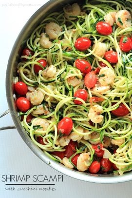 Image of Shrimp Scampi with Zucchini Noodles