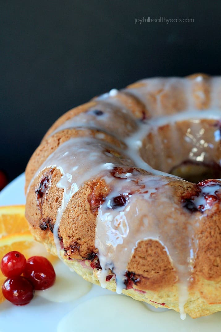 Cranberry Orange Bundt Cake