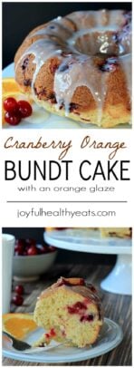 Cranberry Orange Bundt Cake Recipe