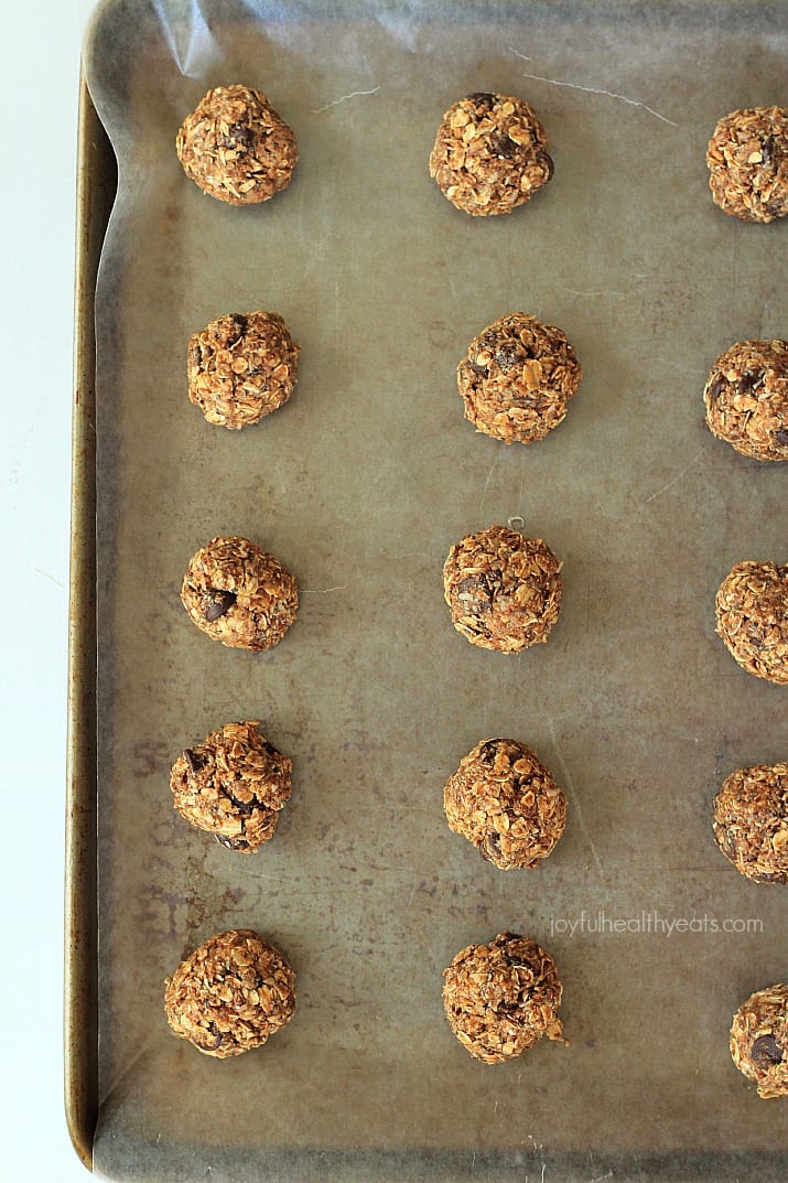 Image of No Bake Dark Chocolate Coconut Energy Bites from Above