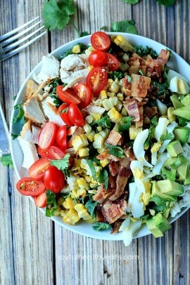 Southwestern Cobb Salad with Creamy Tomatillo Dressing_3