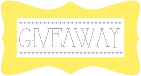 A Sign With a Yellow Border That Says "Giveaway"