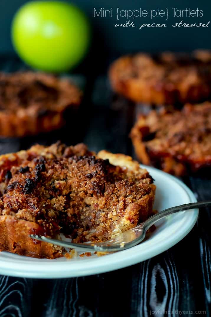 Mini Cinnamon Apple Tartlets with Pecan Streusel-4