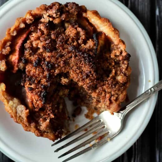 Mini Cinnamon Apple Tartlets with Pecan Streusel-5