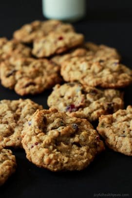 Cranberry Pistachio Oatmeal Cookie