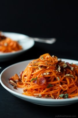 Sweet Potato Noodles with Brown Butter Sage Sauce-3