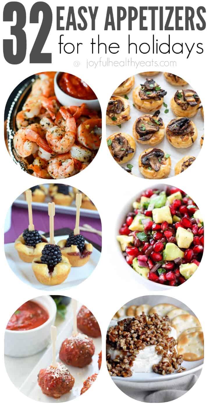 32 Easy Party Appetizers for the Holidays