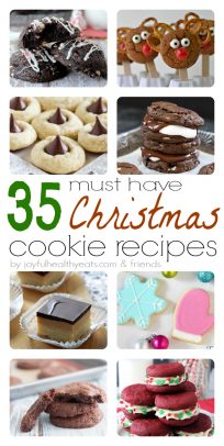 A Collage of Eight Festive Kinds of Christmas Cookies