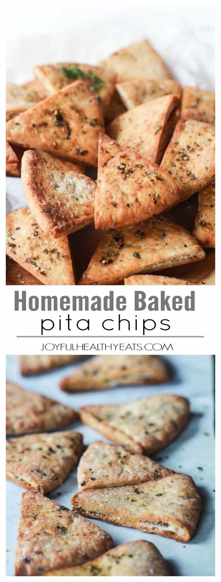 Homemade Baked Pita Chips | How to Make the Best Pita Chips!