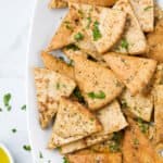 Quick Easy Homemade Baked Pita Chips