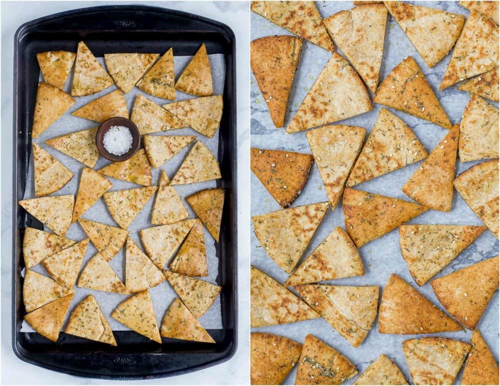 how to make homemade pita chips