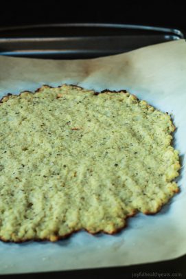 Image of Herb Cauliflower Pizza Crust