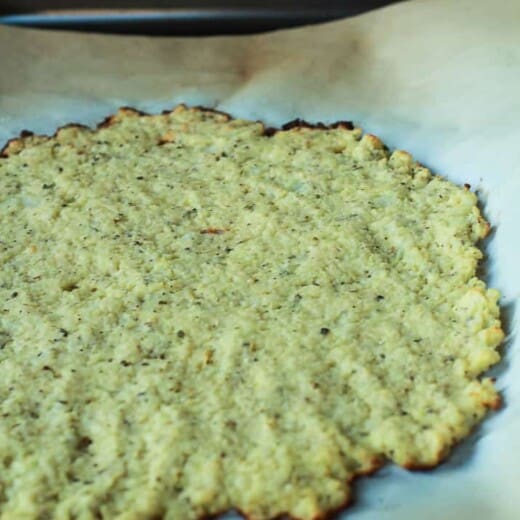 Image of Herb Cauliflower Pizza Crust