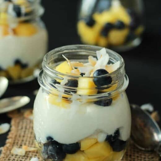 Tropical Superfruit Yogurt Parfait