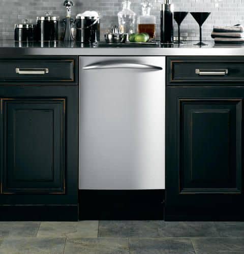 My Ideal White Kitchen | Design Ideas | White cabinets, Gray subway tile, Color schemes, and Appliances| joyfulhealthyeats.com #OurAmericanKitchen #ad