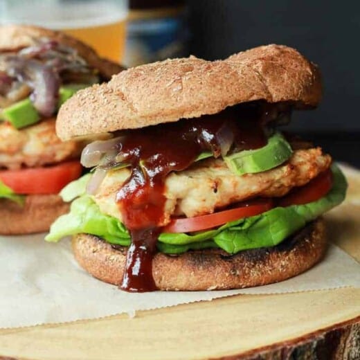 BBQ Chicken Burgers Recipe