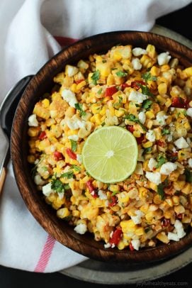 Image of Grilled Chili Lime Sweet Corn Salad