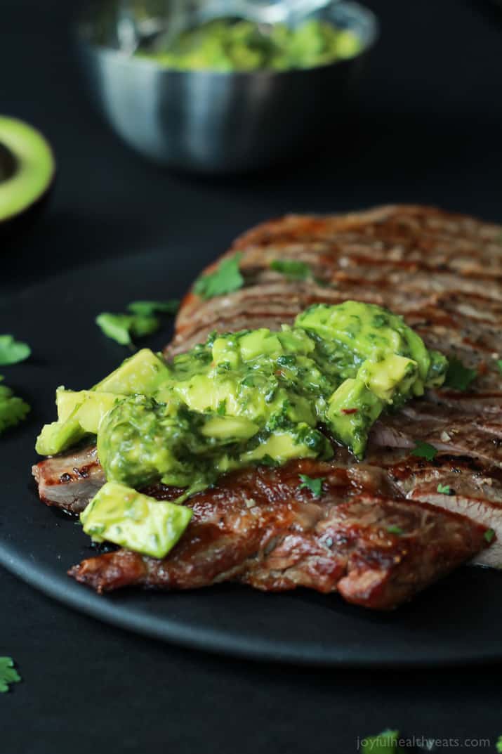 Flank Steak, Plain 8oz, with Kale and Basmati Rice + Avocado