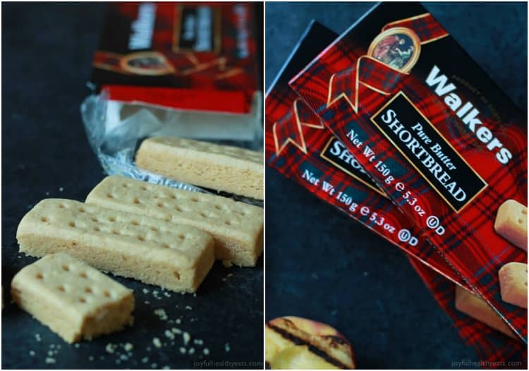 Collage of Walker's Shortbread Cookies