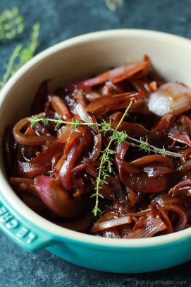 Easy Balsamic Caramelized Onions-4